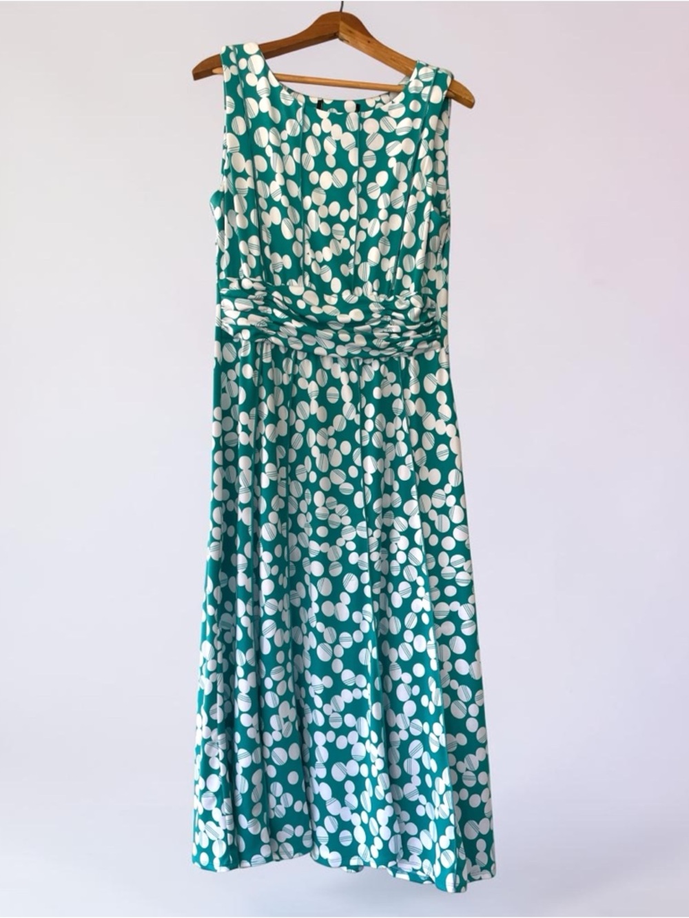 Perceptions Inc midi dress, size M, aqua color